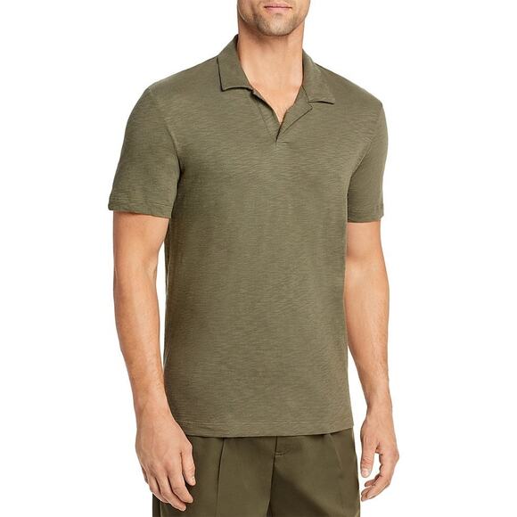 Theory Willem Short Sleeve Polo Shirt Hunt - M - Picture 1 of 2